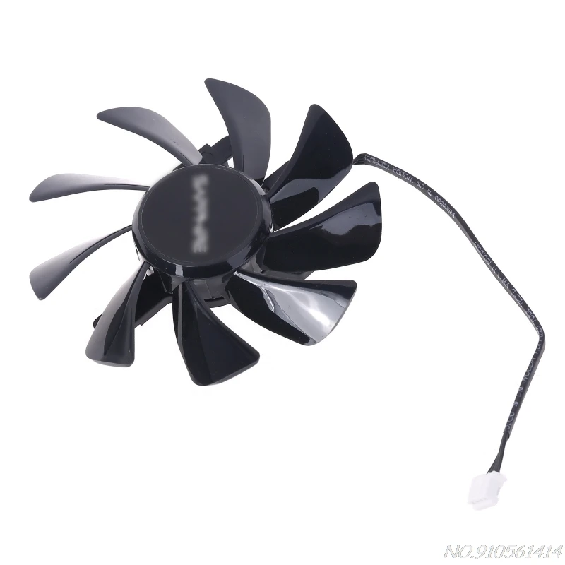 Кулер видеокарты T129215SU RX 570 470D для Sapphire Radeon ITX Видеосистема охлаждения N17 20 Прямая