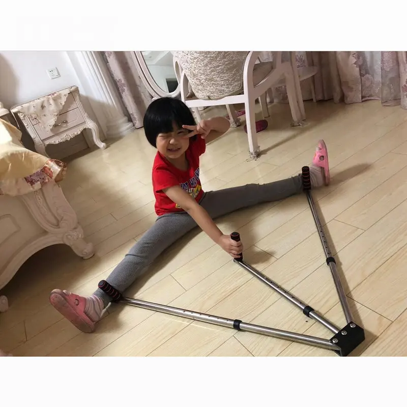 저렴한 3 바 스테인레스 스틸 다리 스트레칭 기계, 홈 체육관 운동 휴대용 유연성 훈련 도구