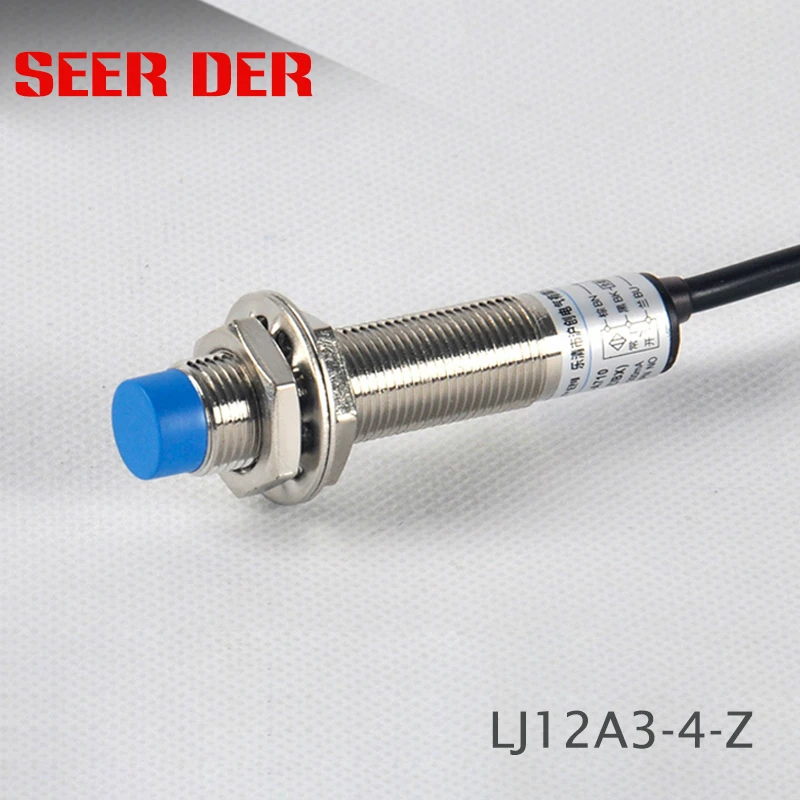 Индуктивный переключатель приближения металлический индуктивный датчик NPN NO 4 мм