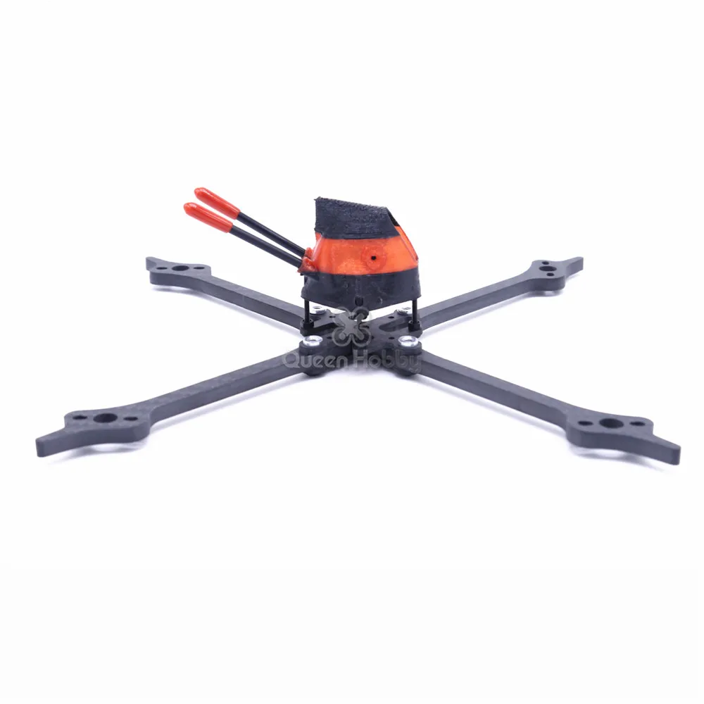 Fonter Kpro200 200 мм X Тип 5 Arm с ремень батарейка Full Carbon Fiber FPV Квадрокоптер рамка набор