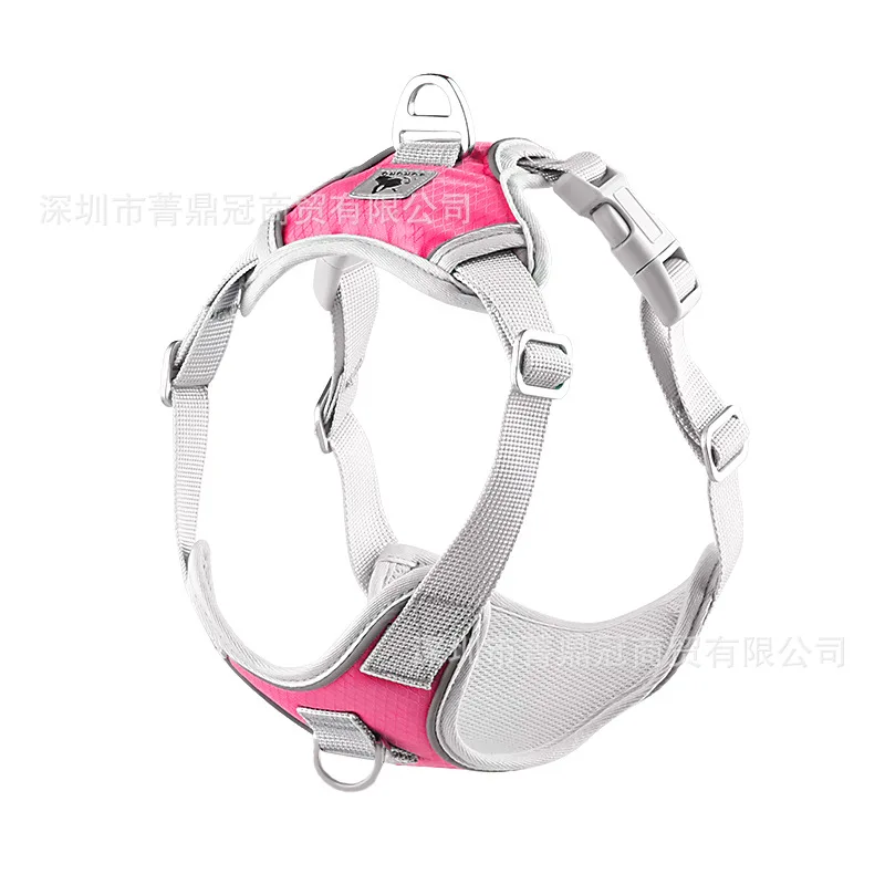 

No Pull Dog Harness Reflective Puppy Harness Adjustable Pet Vest with Metal D Ring for Small Medium Dogs