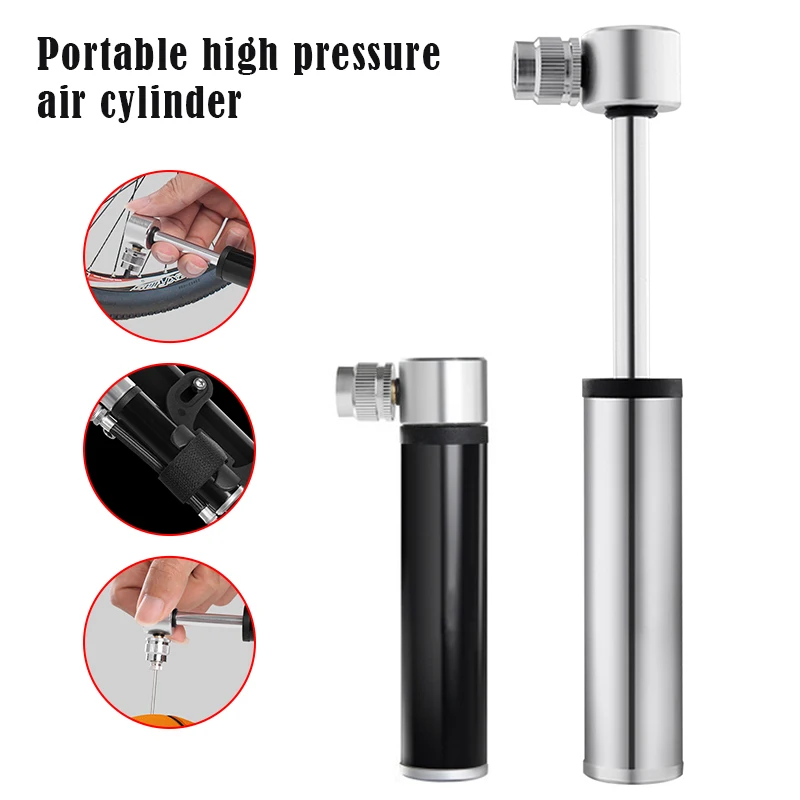 Надувной велосипедный насос велосипедные надувные аксессуары из алюминиевого