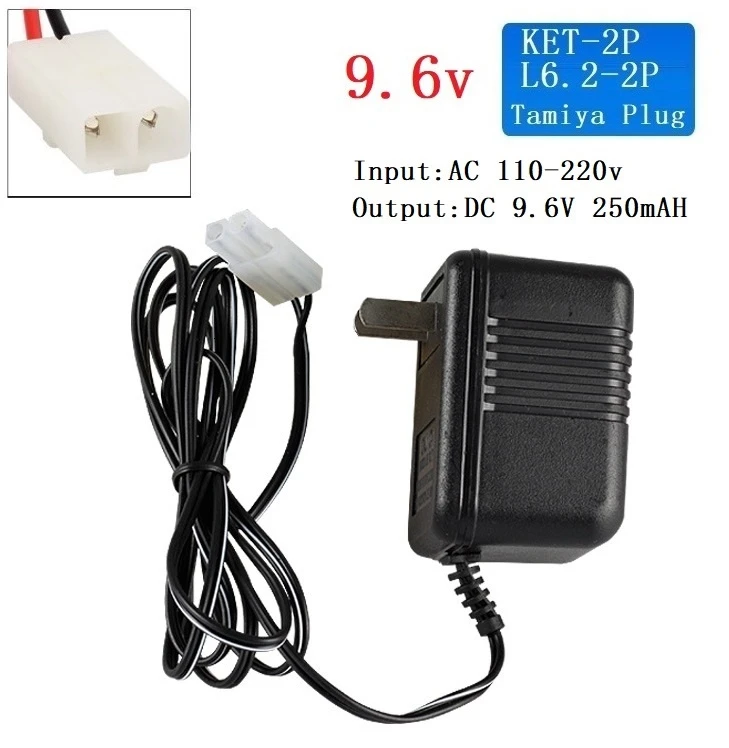 Светло-желтый Обновленная Батарея NiMH 9,6 v 1800mah+ зарядное устройство для радиоуправляемых игрушек автомобилей танков грузовиков робот-пистолет лодка AA Ni-MH 9,6 v перезаряжаемый аккумулятор - Цвет: Светло-желтый