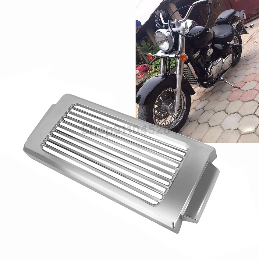 

Motorcycle Radiator Guard Grille Grill Cooler Cooling Cover Protection For Suzuki VL400/800 Water Tank Cover VL400