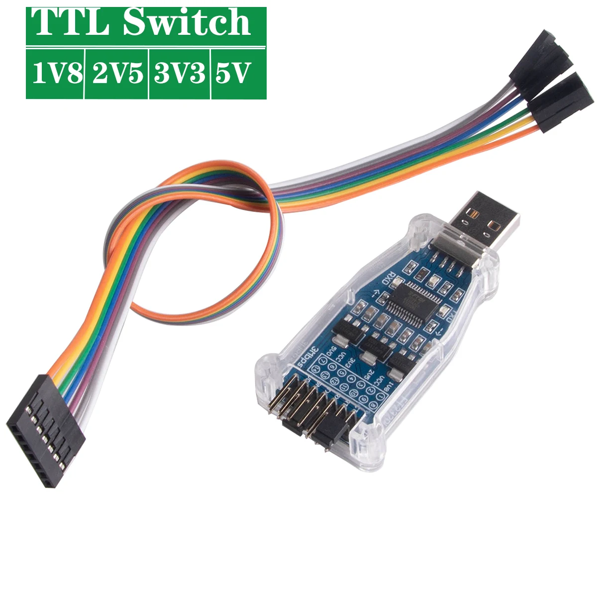 Преобразователь FTDI USB в 1 8 2 5 3 В TTL UART модуль последовательного адаптера с