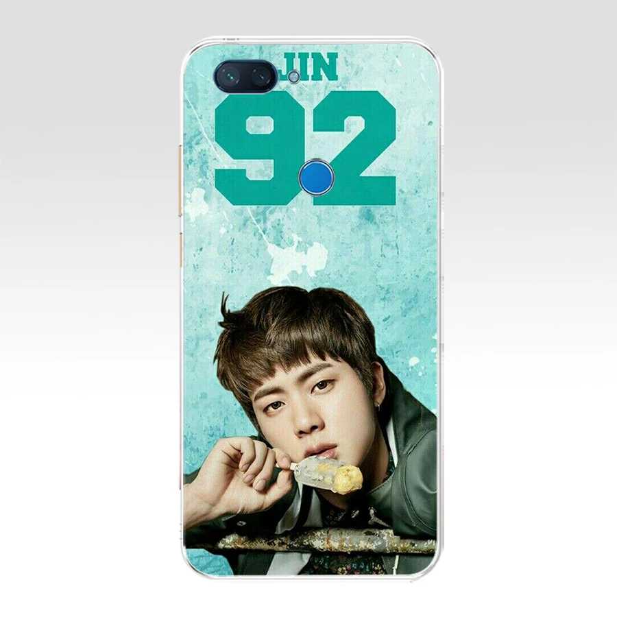 051FG TS jersek Jungkook jhope jimin T Мягкий Силиконовый ТПУ чехол для телефона xiaomi redmi mi 8 A1 A2
