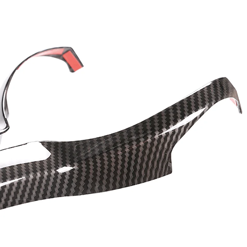 

Carbon Fiber Steering Wheel Panel Cover Trim Protector Cover Panel Decoration for-BMW F10 F20 F22 F30 F32 F12 X5 X6 F06