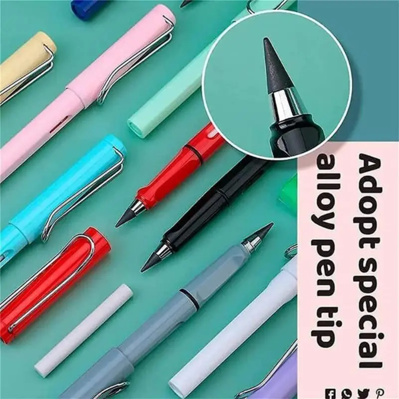 New Technology Unlimited Writing Eternal Pencil No Ink Pen Magic Pencils For Art Sketch Painting Tool Kids Novelty Gifts | Дом и сад