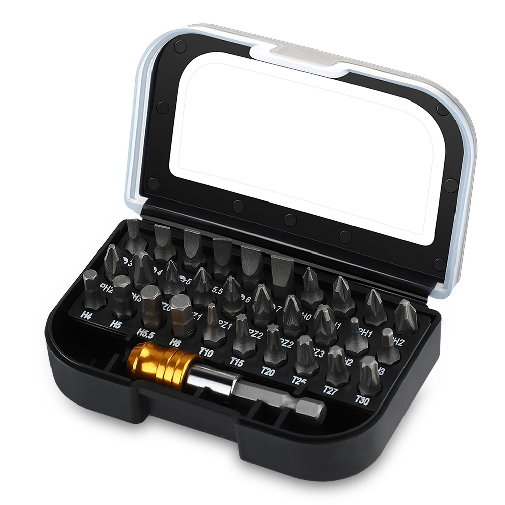 

Магнитный держатель для шуруповерта, 31 шт.