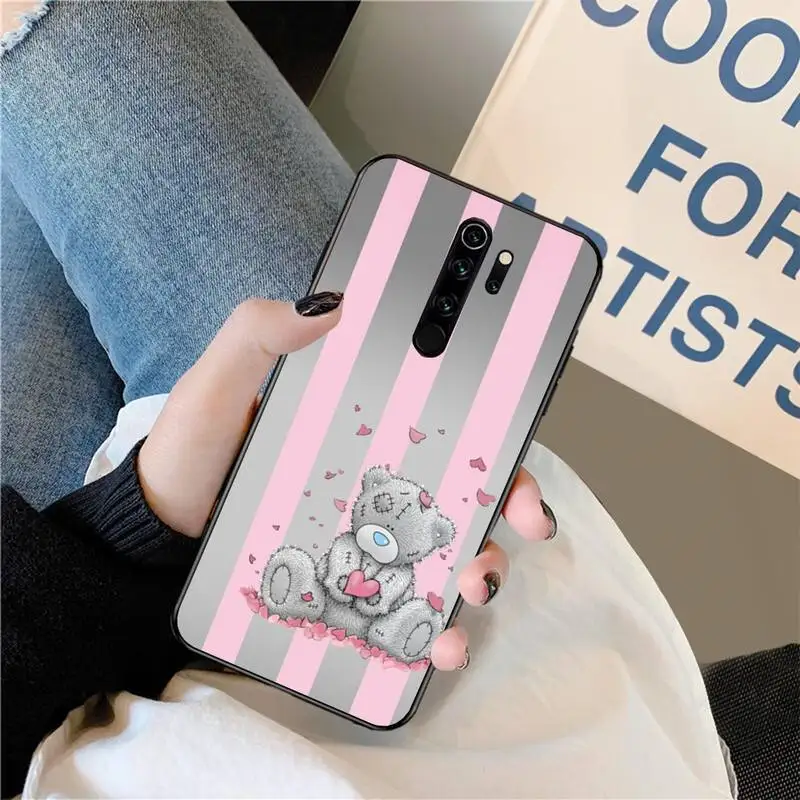 HPCHCJHM Teddy Me To You Bear Bling Cute чехол для телефона Redmi Note 8 8A 8T 7 6 6A 5 5A 4 4X 4A Go Pro|Бамперы| |