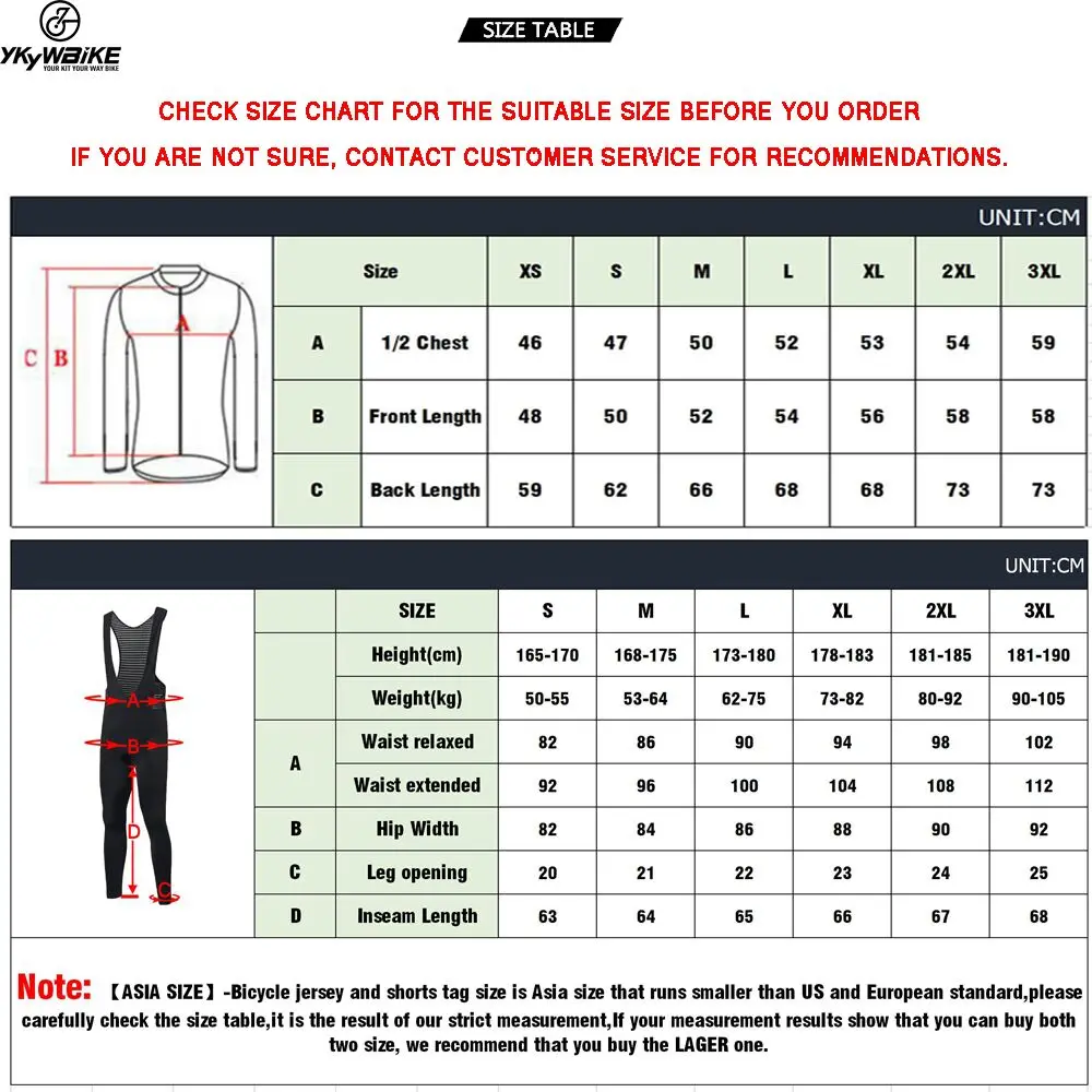 

Pro Cycling Jersey Set Long Sleeve Mountain Bike 3D Pad Cycling Clothing Breathable MTB Bicycle Shorts Set Wear Suit for Mans