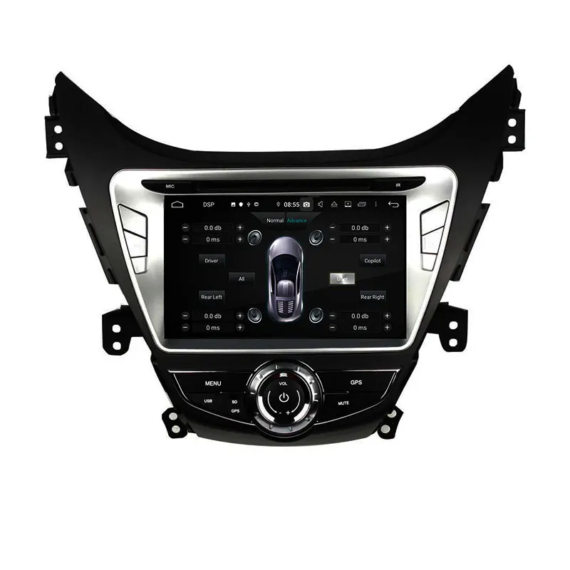 Автомобильная магнитола 8 дюймов Android 9 0 для Hyundai Elantra Avante I35 2011 2013 DVD плеер 6 ядер