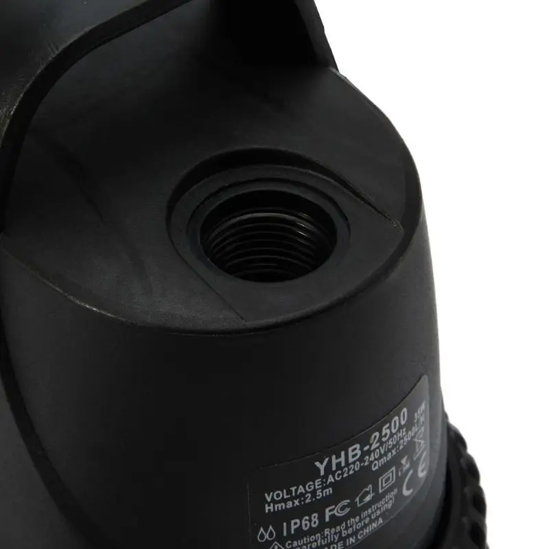 

Aquarium Bottom Suction Pump Submersible Silent Water Fall Koi Pond Supplies LX9C