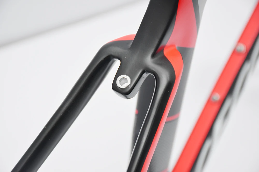 Китайская Фабрика Горячая распродажа! c09-2 красный карбоновая рама дорожный