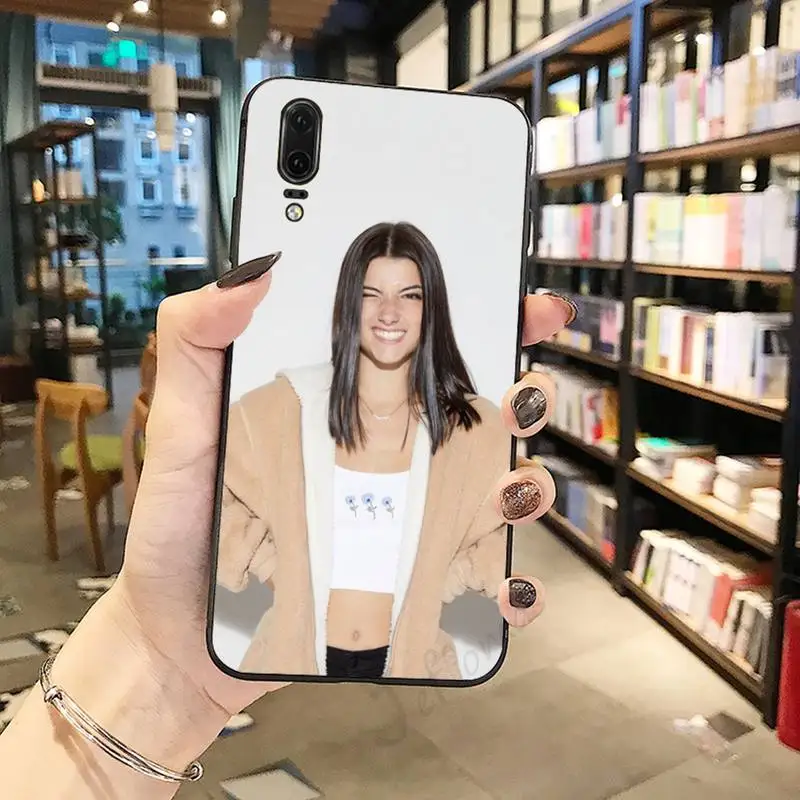 

Charli DAmelio high quality fundas Phone Case For Huawei honor Mate P 10 20 30 40 Pro 10i 9 10 20 8 x Lite