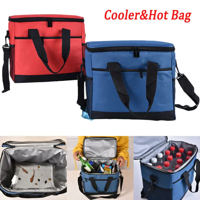 

Large Oxford Thermal Insulation Package Lunch Bag Picnic Portable Container Bags Fresh Ice Cooler Carrier Food Insulated Bags