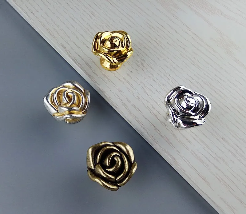 Ручка для мебели античная серебряная Классическая мебельная фурнитура кухонные