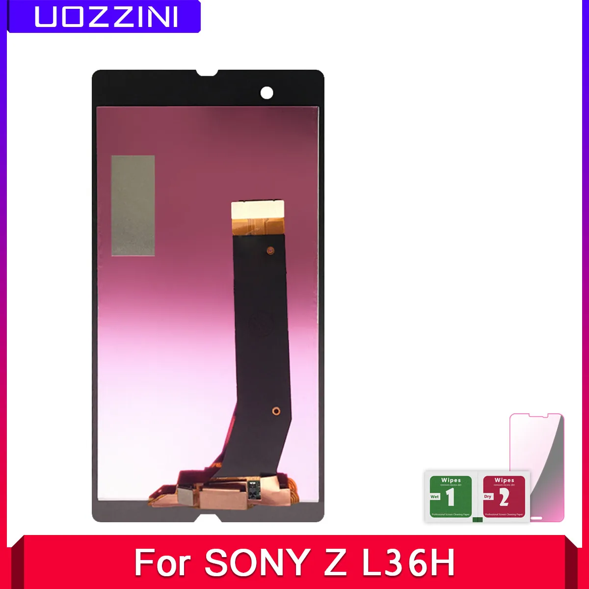 ЖК дисплей для SONY Xperia Z 2 шт. сенсорный экран с дигитайзером в сборе LCD L36H C6603