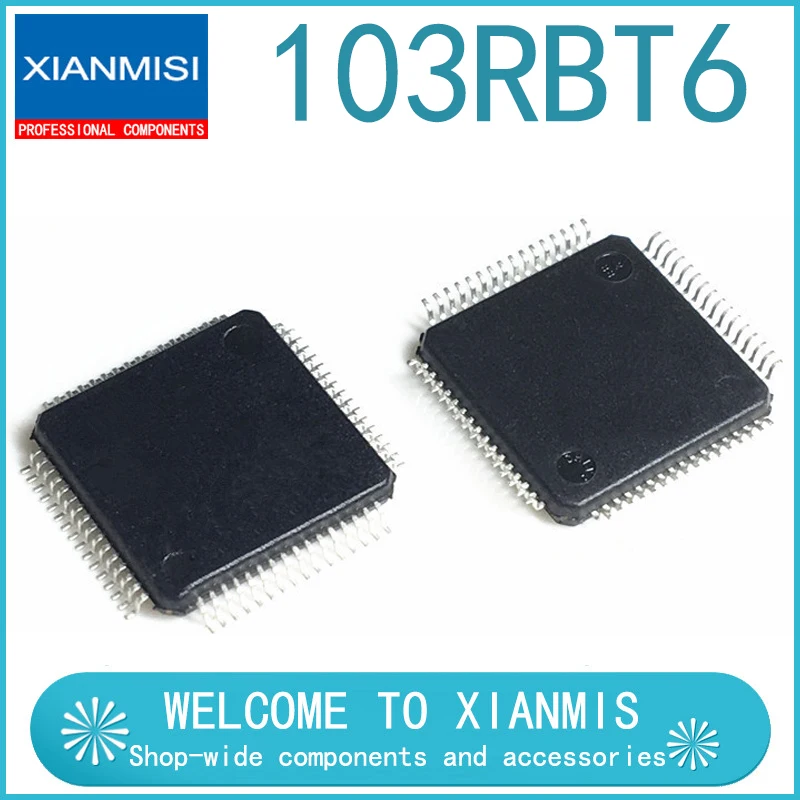 

Микроконтроллер STM32F103RBT6 CORTEX M3 128K, флэш-память LQFP64