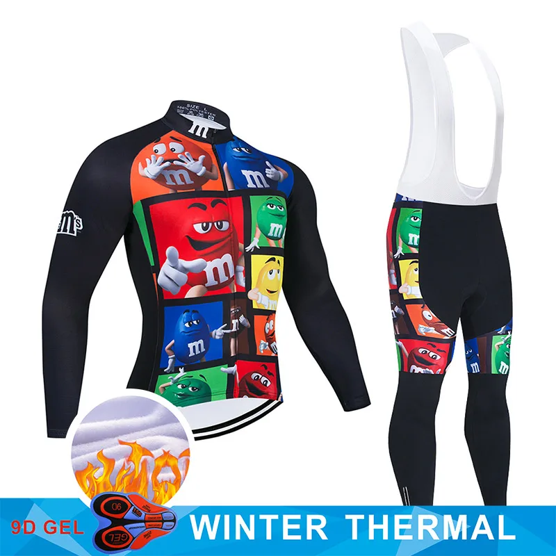 Зимняя забавная велосипедная трикотажная нагрудная одежда 9 видов цветов