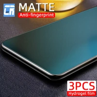 3pcs screen protector hydrogel film for huawei p40 p30 p50 p20 lite mate 40 20 pro protective huawei p smart not glass