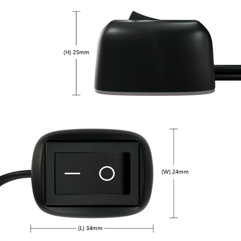 Переключатель автомобильный с кабелем 12 в пост. Тока 77HF | Автомобили и мотоциклы