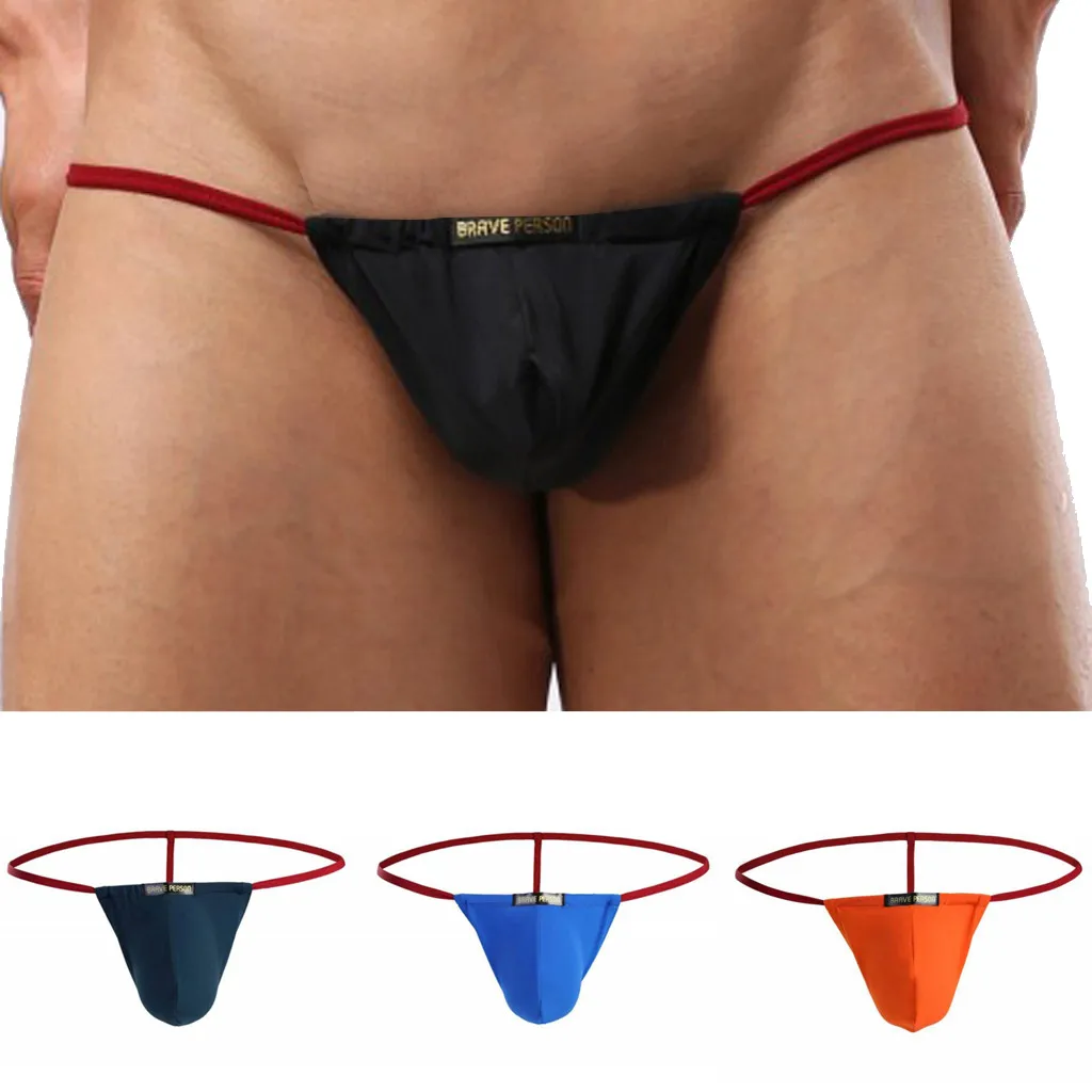 Мужские сексуальные трусы стринги порно сетчатые с мешочком для пениса нижнее