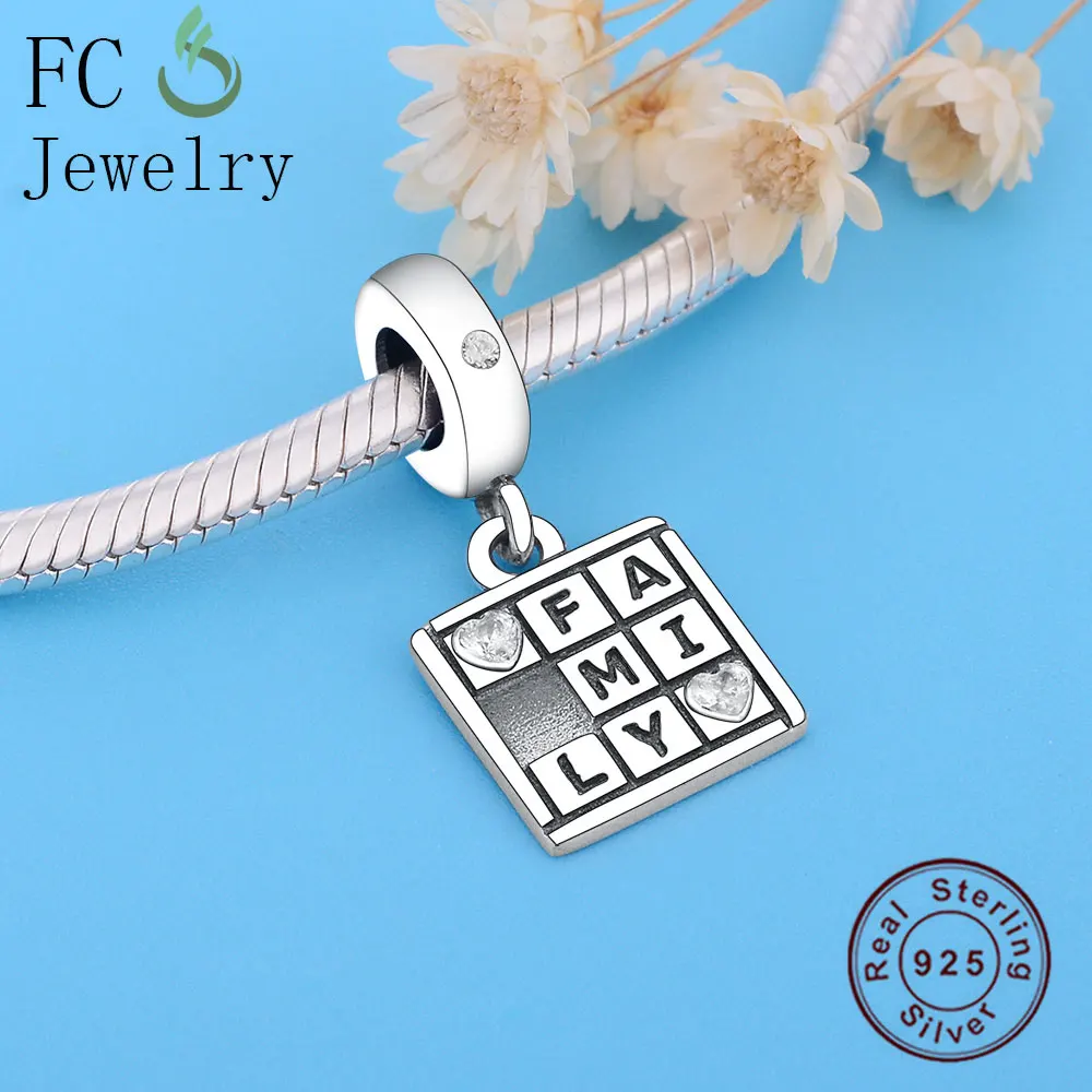 FC ювелирные изделия подходят оригинальный бренд шарм браслеты 925 Стерлинговое