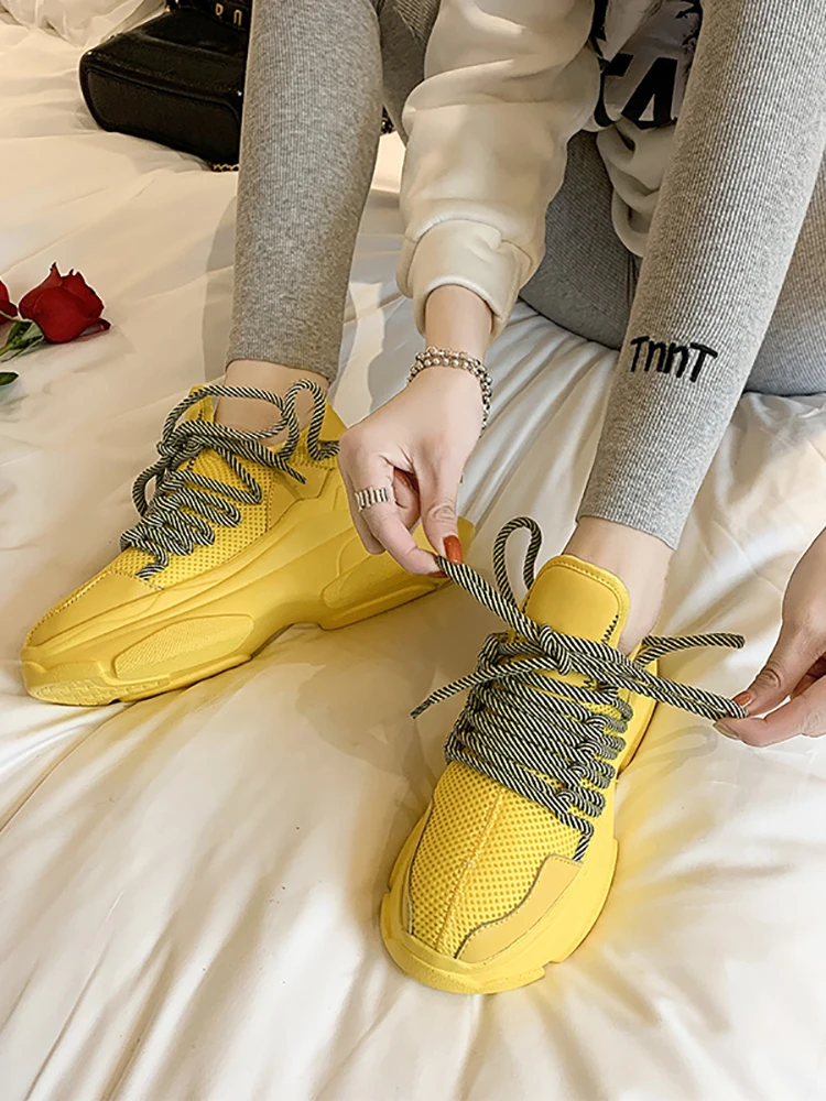 NAUSK/2020 г. весенние женские кроссовки модная повседневная обувь Женская Удобная