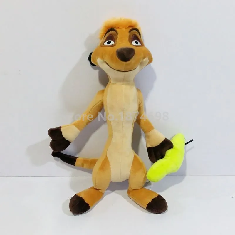 Новинка плюшевая игрушка Львиная Тимон с личиной 30 см милые мягкие