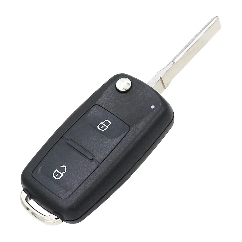 Новая Модель пульта дистанционного ключа 2 кнопки флип Замена оболочки чехол для