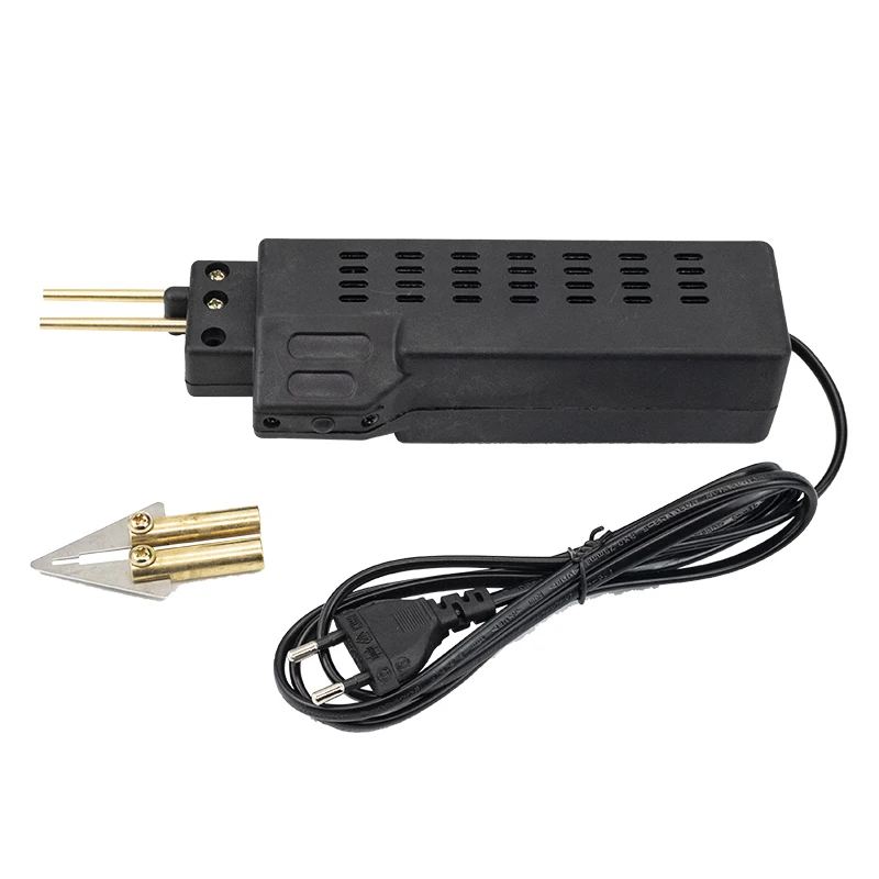 Новый 220 250V горячего степлера авто бампер Пластик сварочный фонарь Обтекатель + 0