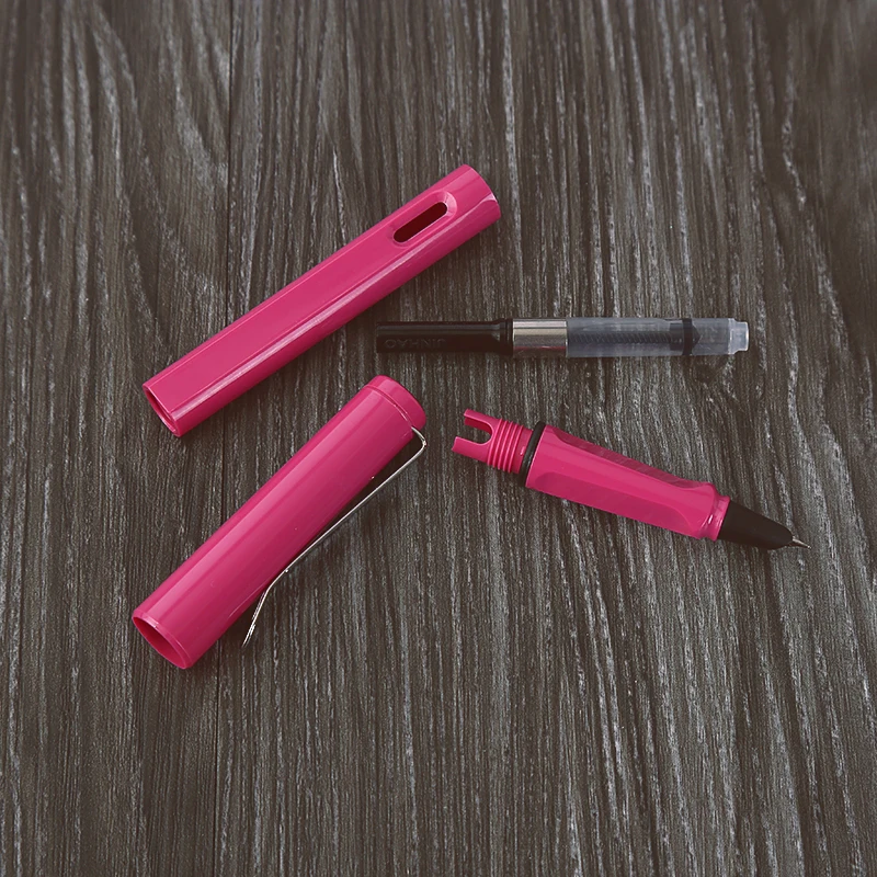 Jinhao 599A Высококачественная пластиковая перьевая ручка 0 38 мм дополнительный