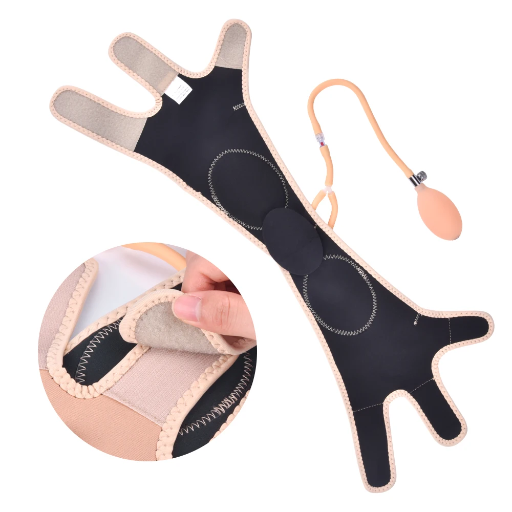 Пояс для подтяжки лица кожи V Line маска формирователь укрепляющий двойного