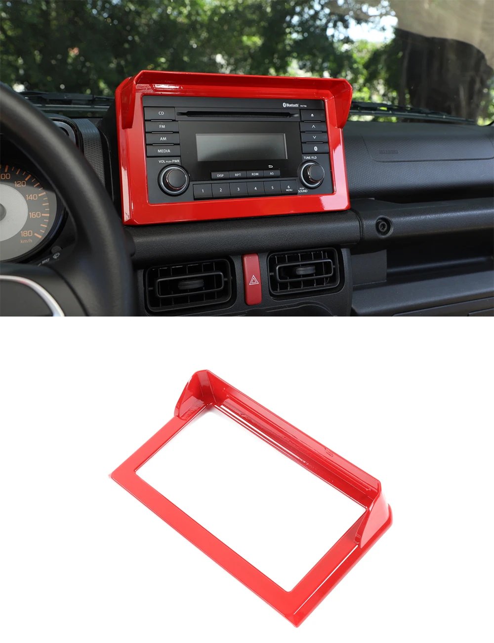 

Jimny декоративная рамка для экрана GPS навигатора для Jimny 2019-2020