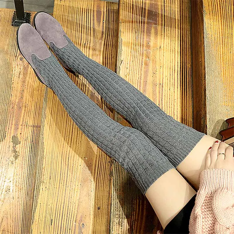 Новинка 2020 женские сапоги выше колена Soonneeya зимняя обувь пикантные эластичные