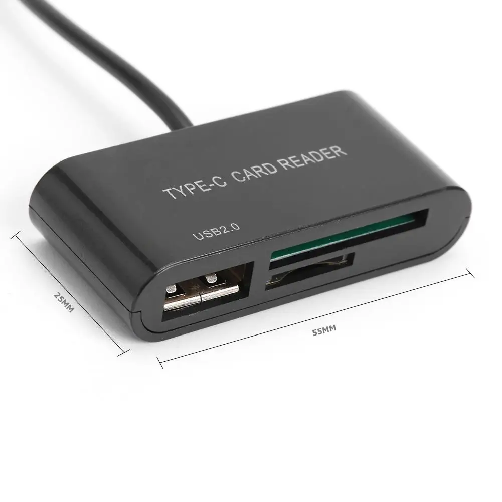 USB 3 1 USB-C Тип C до 2 0 концентратор TF устройство чтения карт памяти OTG адаптер для