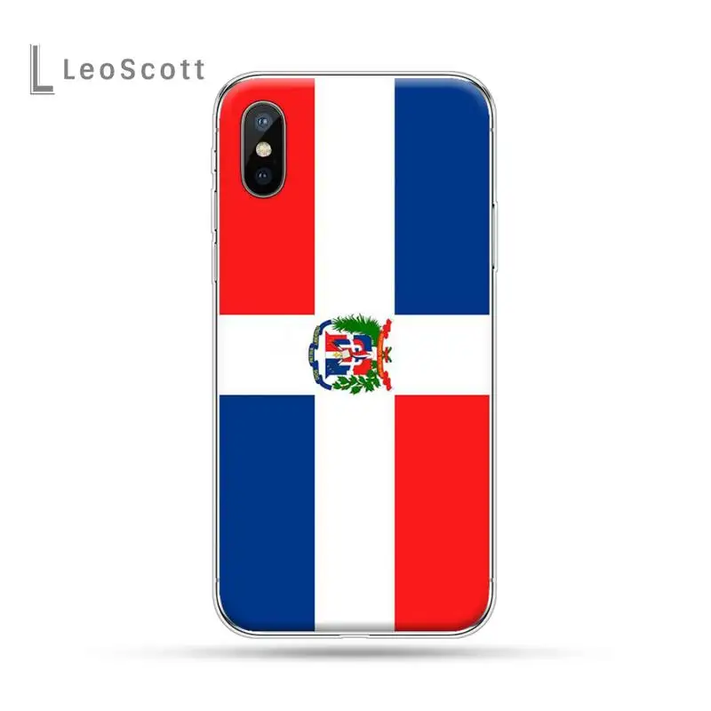 

Dominican Republic Flag carcasa Phone Case For iphone 12 5 5s 5c se 6 6s 7 8 plus x xs xr 11 pro max