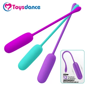 Водонепроницаемый силиконовый вибратор-Пуля для женщин, интимная игрушка для взрослых, вибрирующее яйцо для любви, маленькие вагинальные шарики, 12 режимов вибрации, 100%