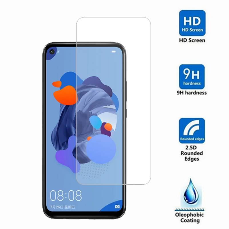 Protector de pantalla del tel&eacute;fono para Huawei Mate 30 Lite, 2 uds. De cristal templado 9H para Huawei Nova 5i Pro, cristal para Huawei Mate 30 Lite-1