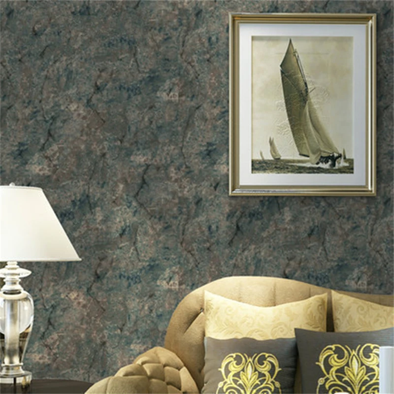 Beibehang Ретро старинная имитация мрамора фотообои с изображением цемента для