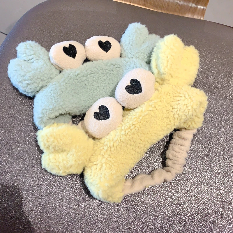 

Makeup Headband For Women Cartoon Animal Cute Hair Band Soft Plush Hairband Wash Face Hairband Headband Elastic Hair Accessories