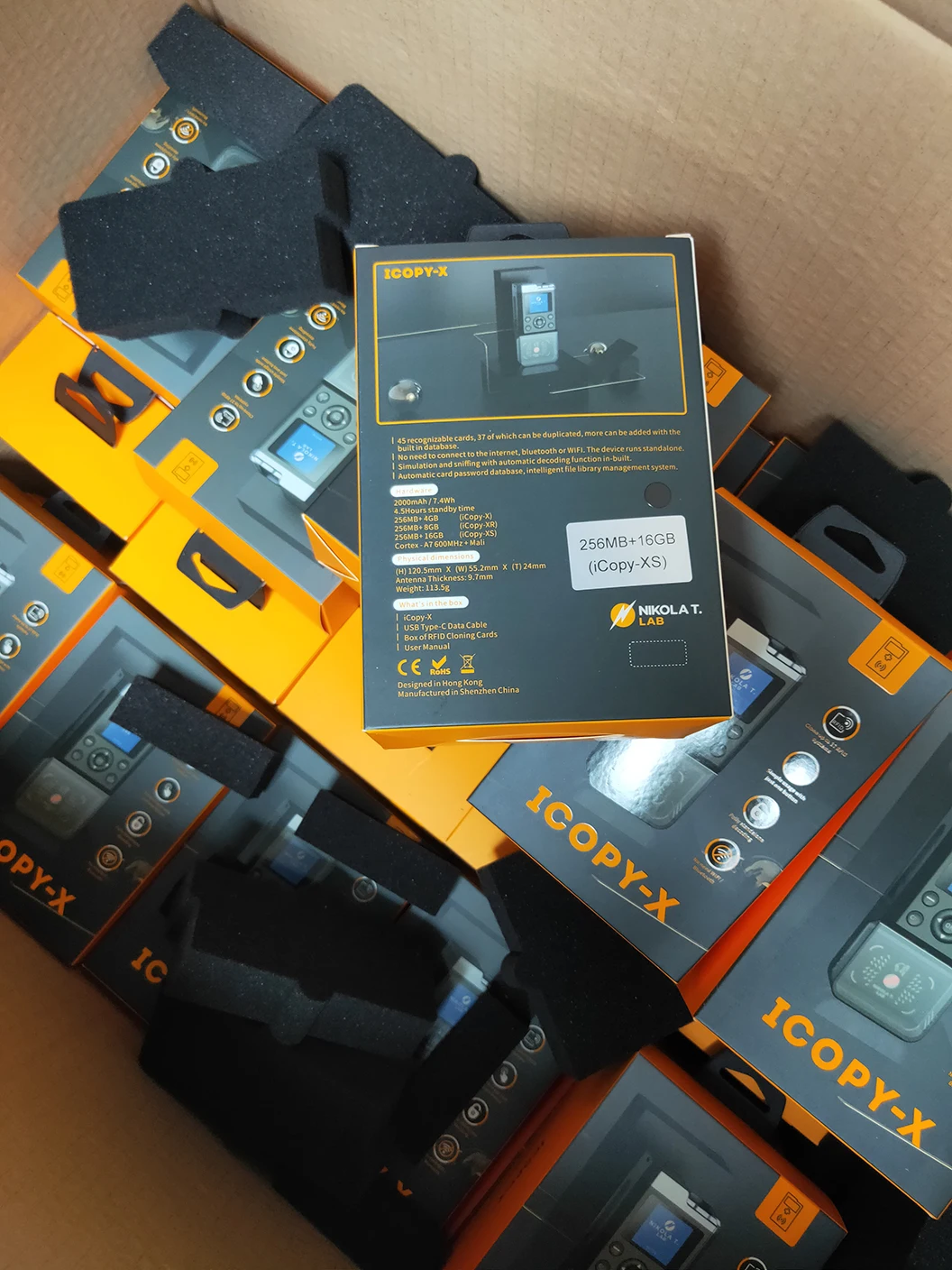 ICopy-XS Ручной Смарт RFID многофункциональный автоматический ручной рчид-копир на