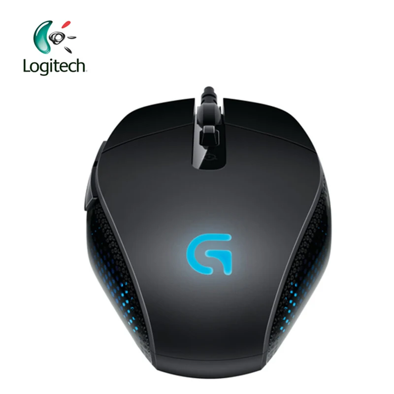 Original Logitech G302 Wired Gaming Mouse with Breathe Light 4000dpi USB Interface for PC Game Windows10/8/7 Support Office Test