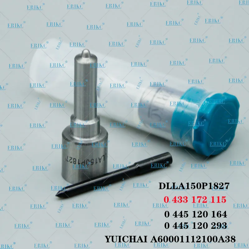 

ERIKC Diesel Injector Oil Nozzle DLLA150P1827 OEM 0 433 172 115 FOR 0445120164 0445120293 YUICHAI A60001112100A38