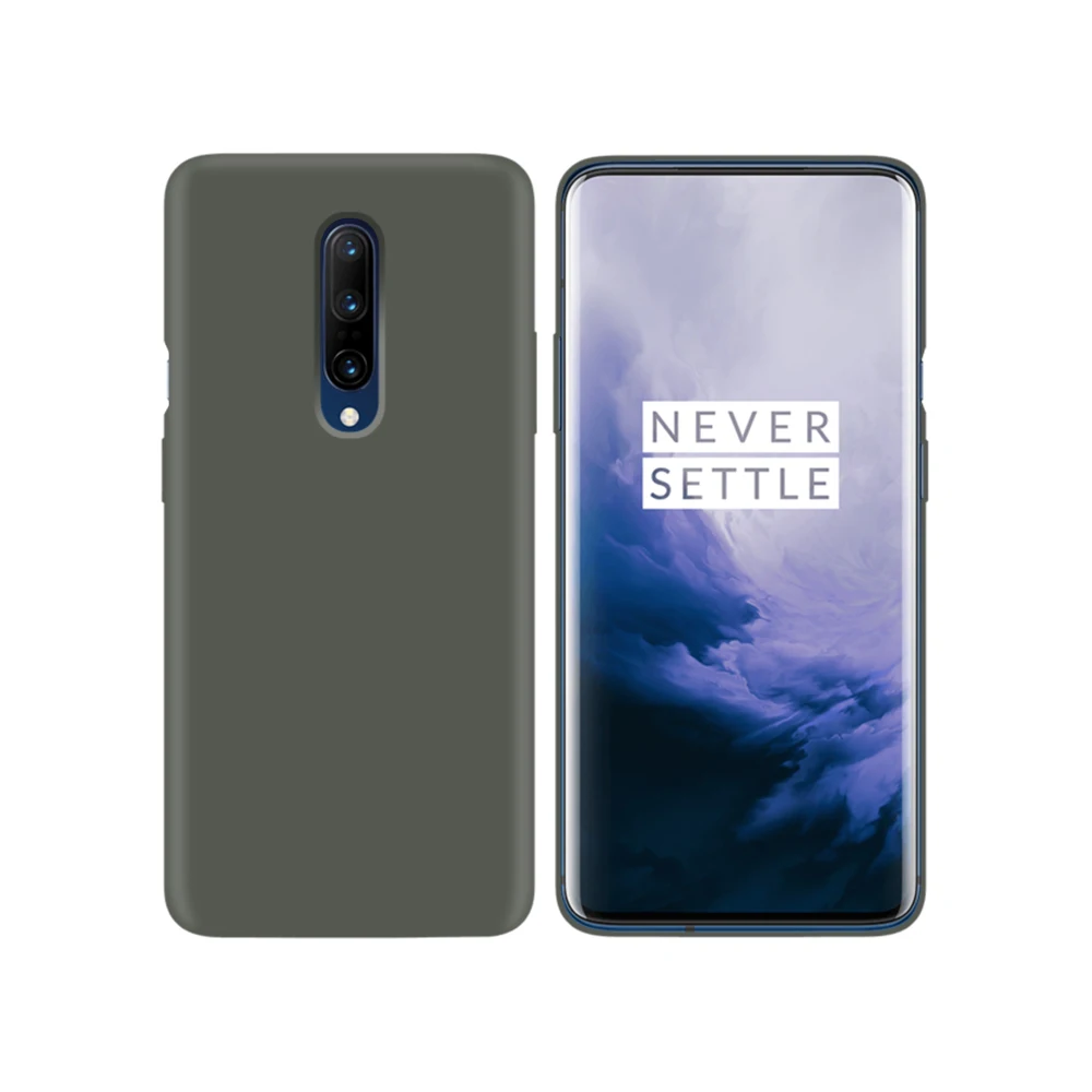 Для oneplus 7 Pro Чехол для oneplus 7 Pro 7Pro 6T 6 мягкий жидкий силиконовый бампер чехол для oneplus 7 противоударный полный задний Чехол