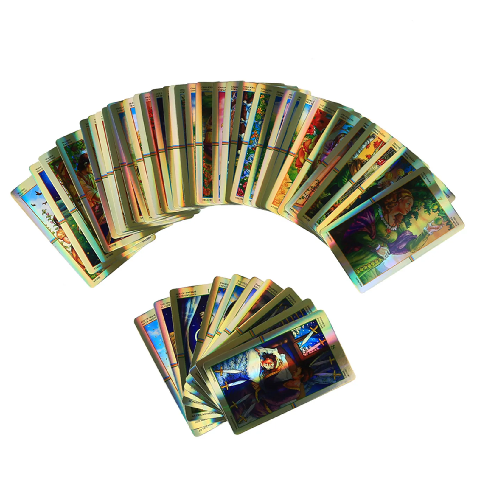 Oracle карты Таро колесо года доски палубы игры Palying карт колода Настольная игра для