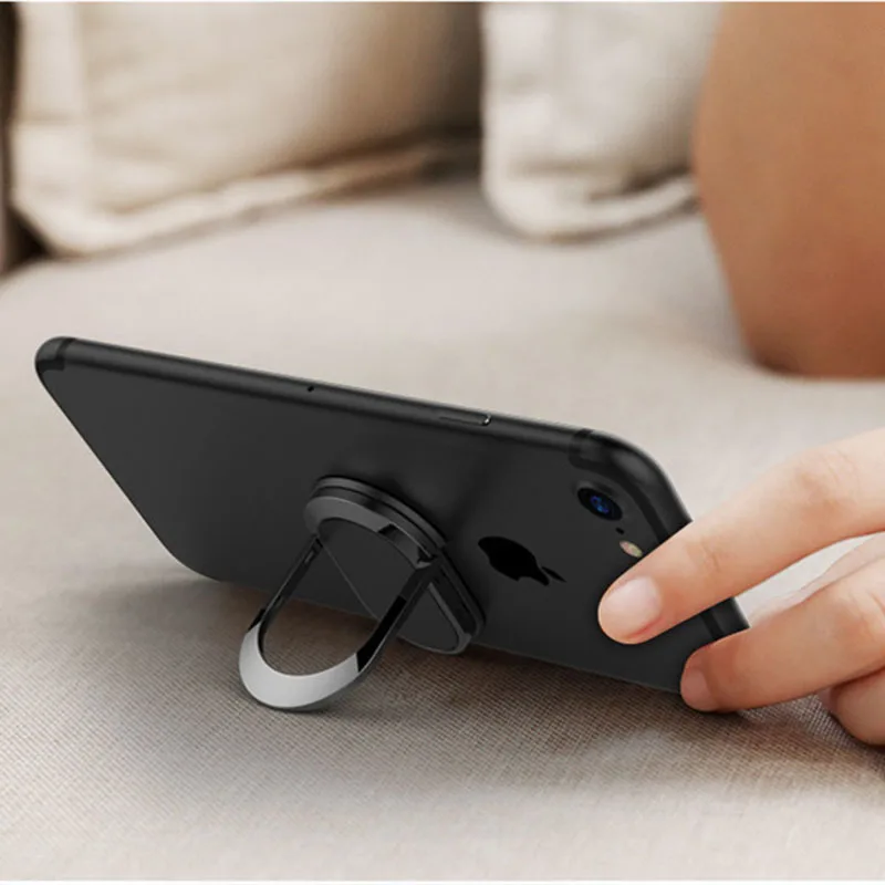 Phone Finger Ring Case For iPhone 7 Plus Magnetic Car Holder 7Plus Kickstand TPU Soft Silicone Back Cover Cases | Мобильные телефоны
