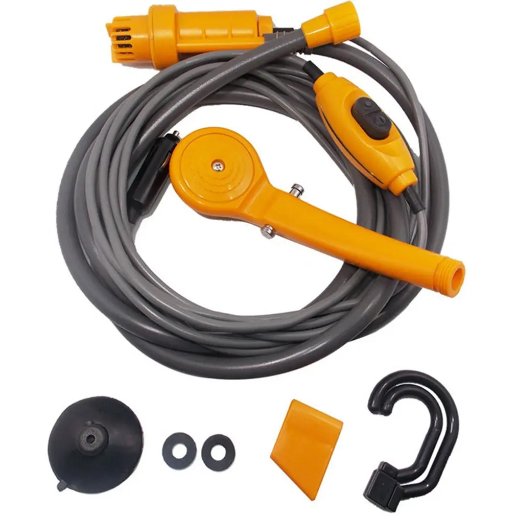 

Universal Car Washer Shower Set Portable Electric Pump Outdoor Camping Travel Car Washer Hiking Pet Washer