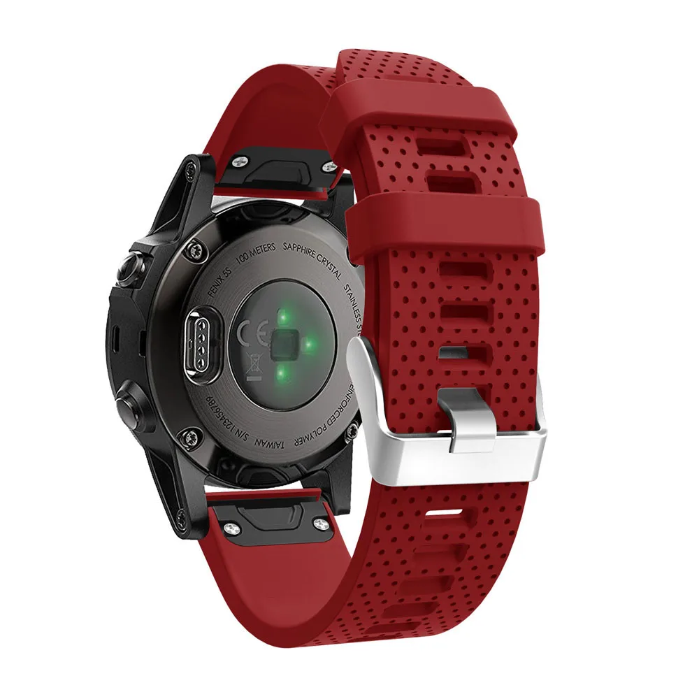 Высококачественный ремешок для часов Garmin сменный наручных Silicagel быстрая